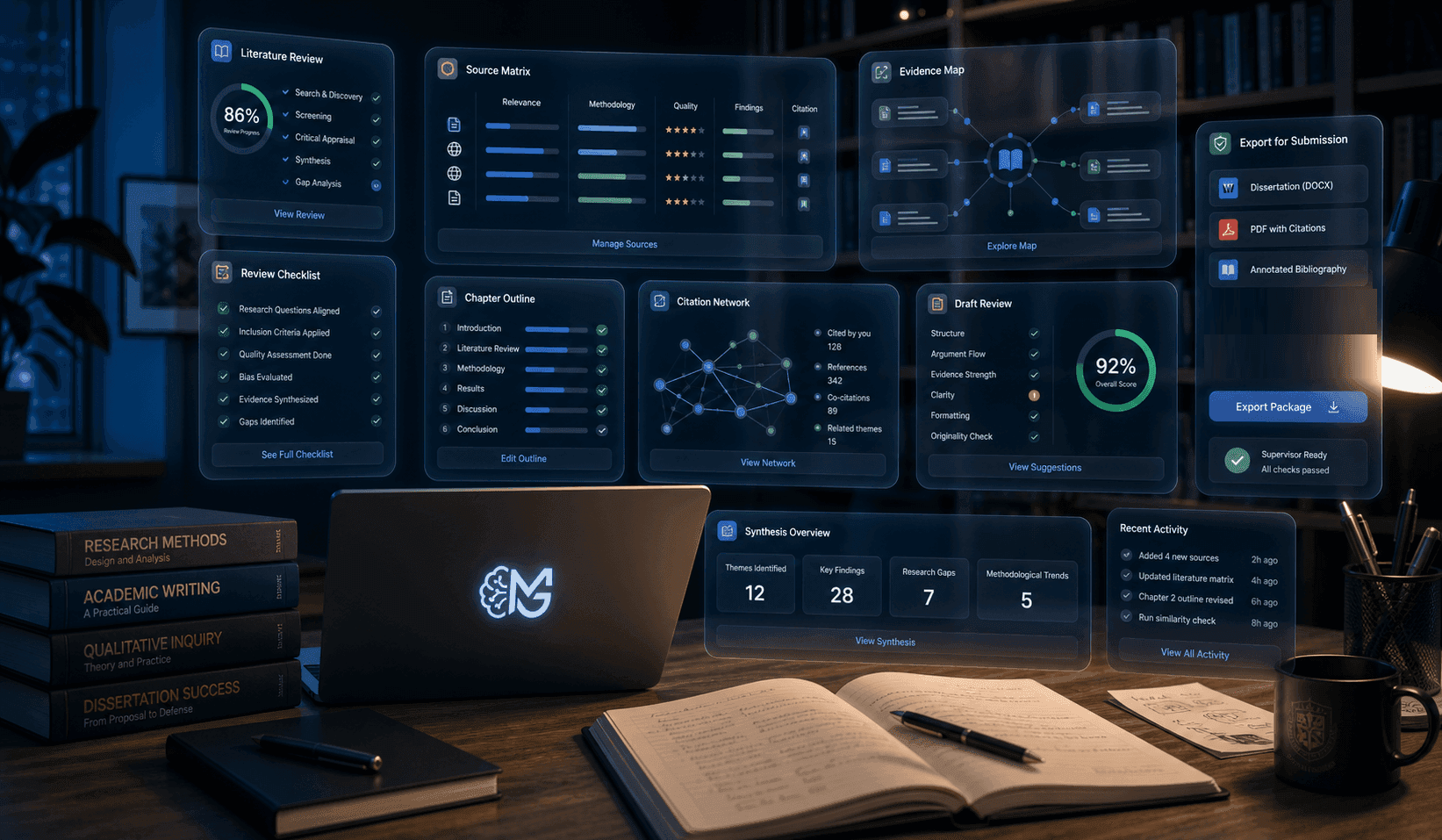 Mindgrads research and source synthesis preview.
